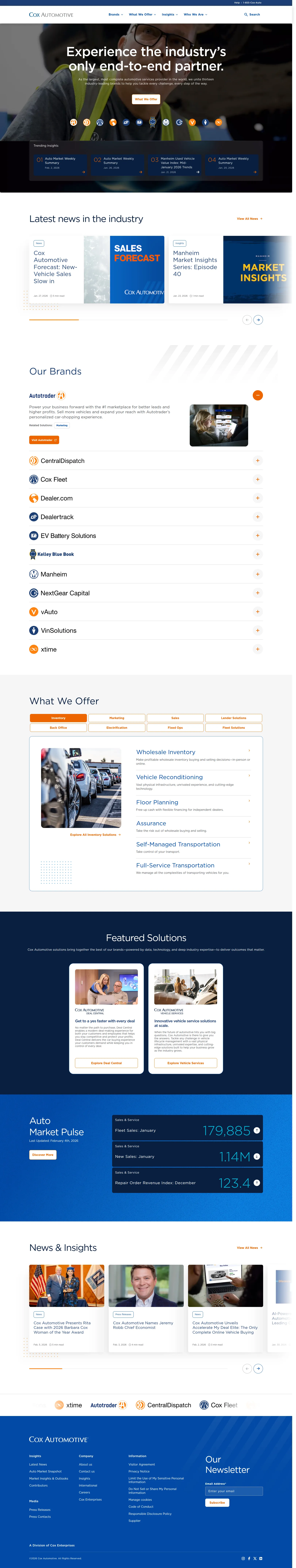 Cover of Cox Automotive