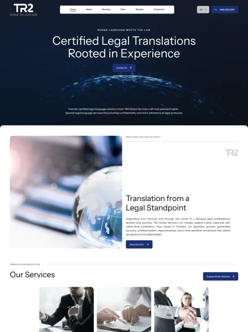 Layout: TR2 Global Services LLC